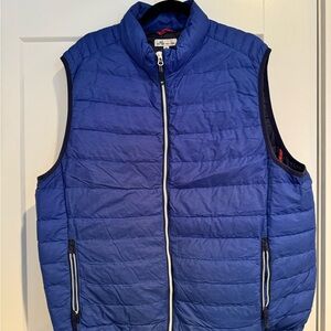 Peter Millar Royal Blue Quilted Vest
